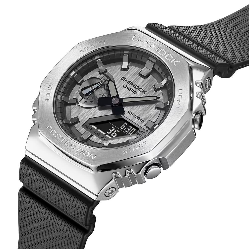 G-Shock GM-2100-1ADR G-Steel Bezel de Aço 200m