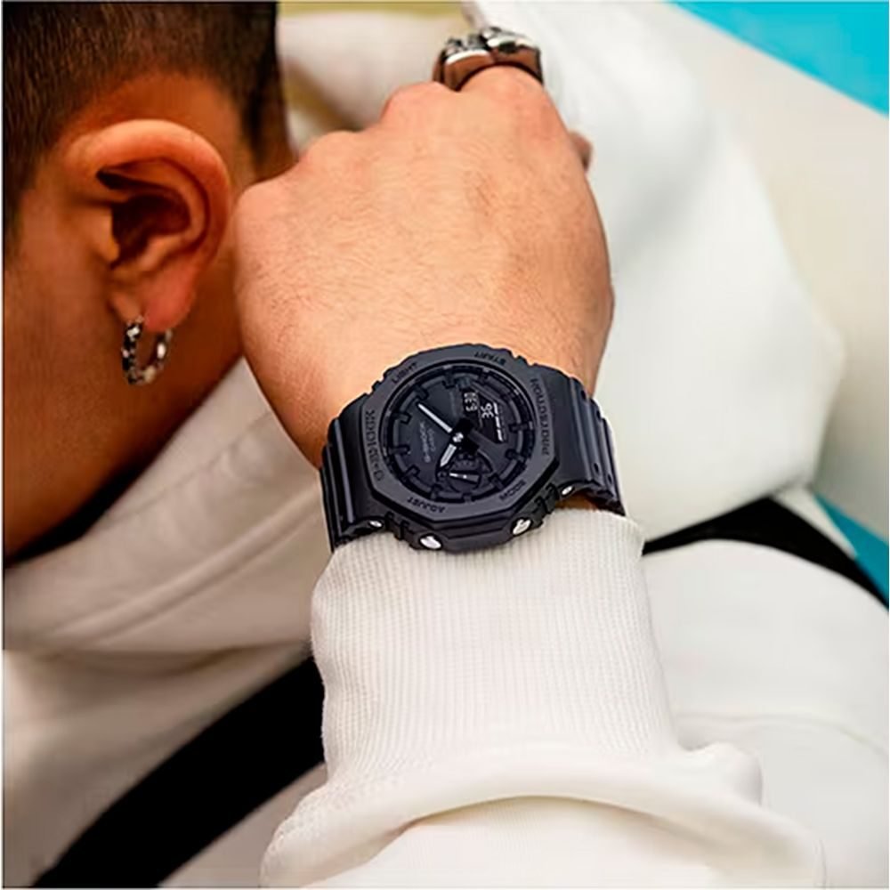 G-Shock GA-2100-1A1DR All Black "CasiOak"