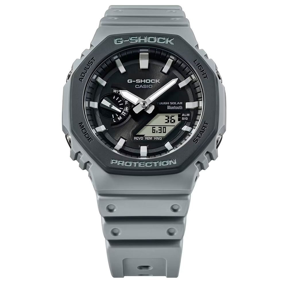 G-Shock GA-B2100LUU-8ADR Tough Solar Bluetooth Cinza "CasiOak"