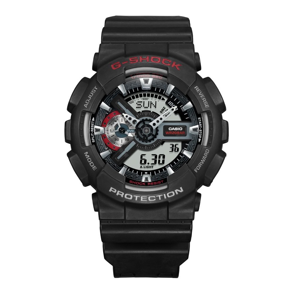 G-Shock GA-110-1ADR Analógico-Digital Preto