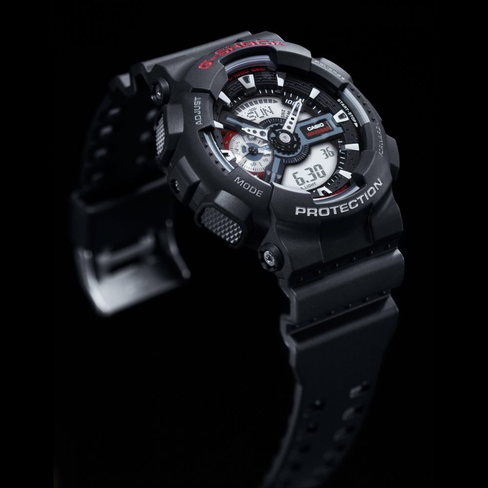 G-Shock GA-110-1ADR Analógico-Digital Preto