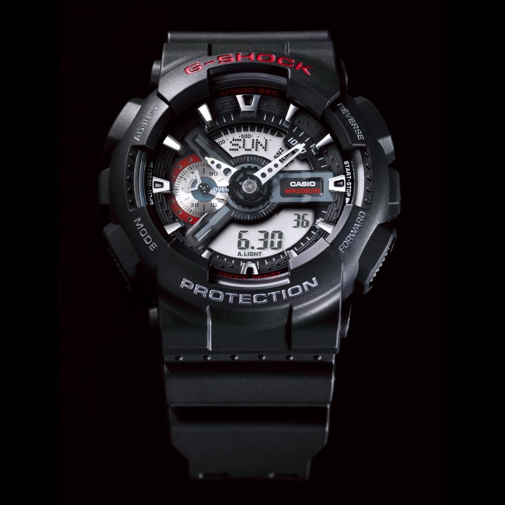 G-Shock GA-110-1ADR Analógico-Digital Preto