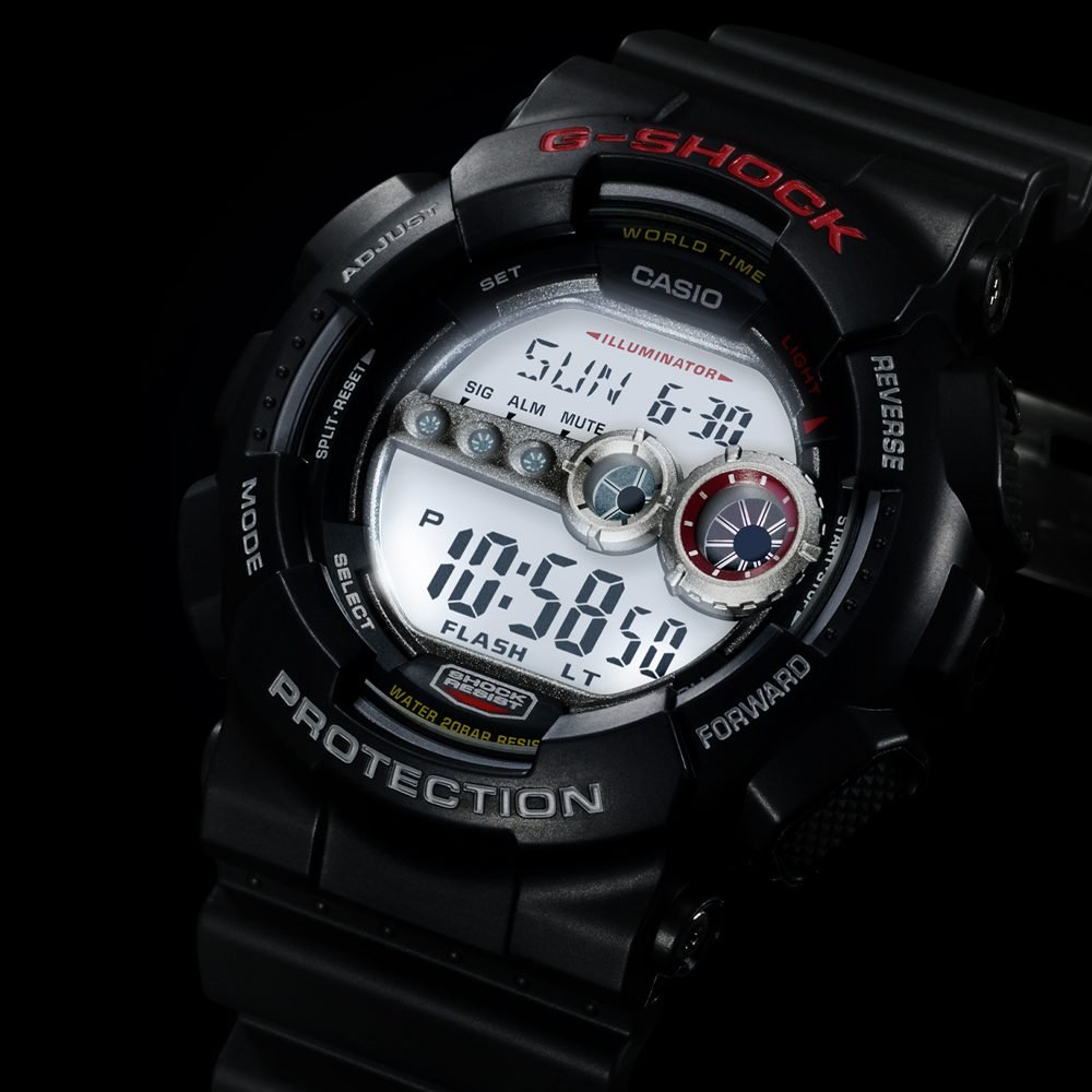 G-Shock GD-100-1ADR Digital Preto