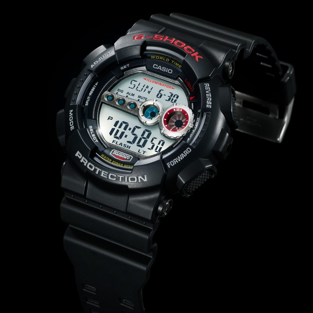 G-Shock GD-100-1ADR Digital Preto
