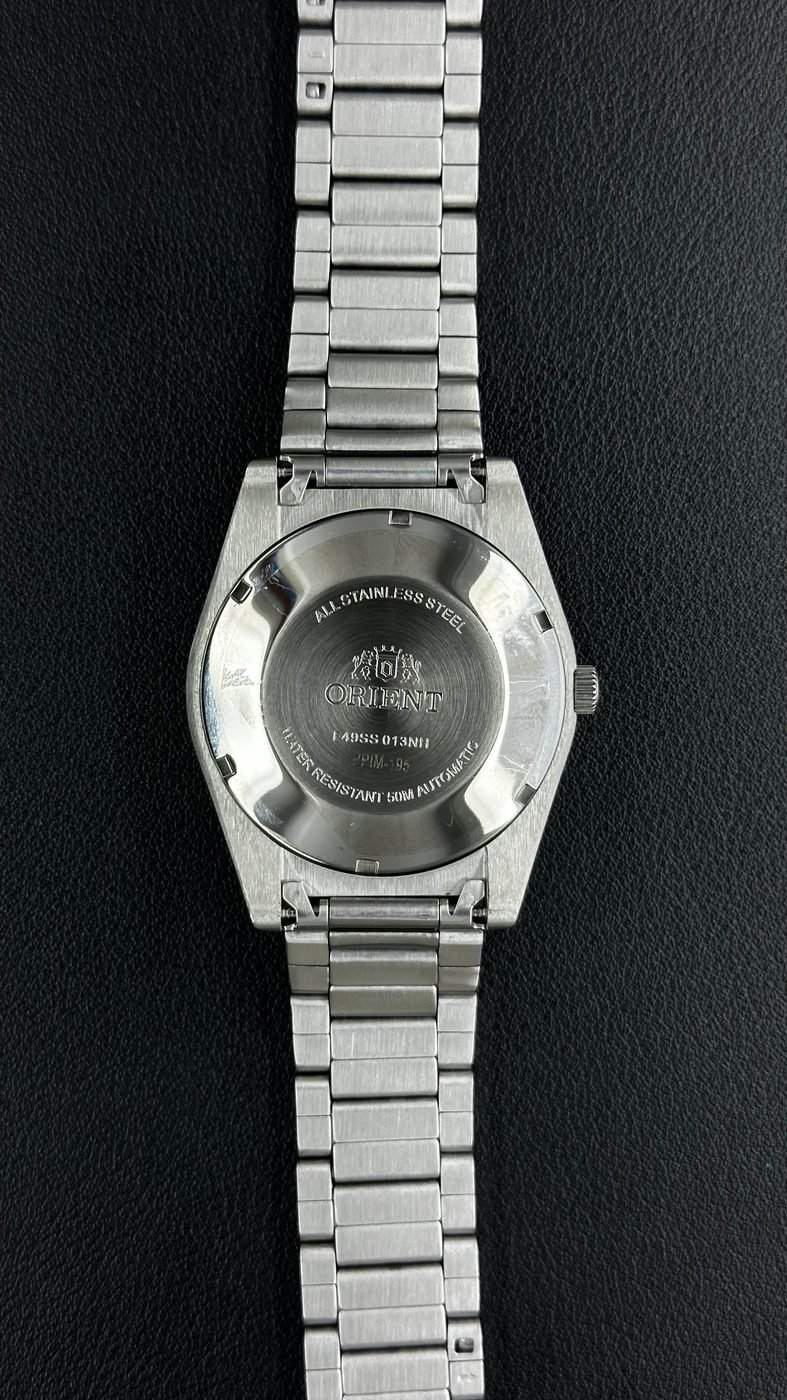 Orient 3 Estrelas Automático Azul Calendário Duplo