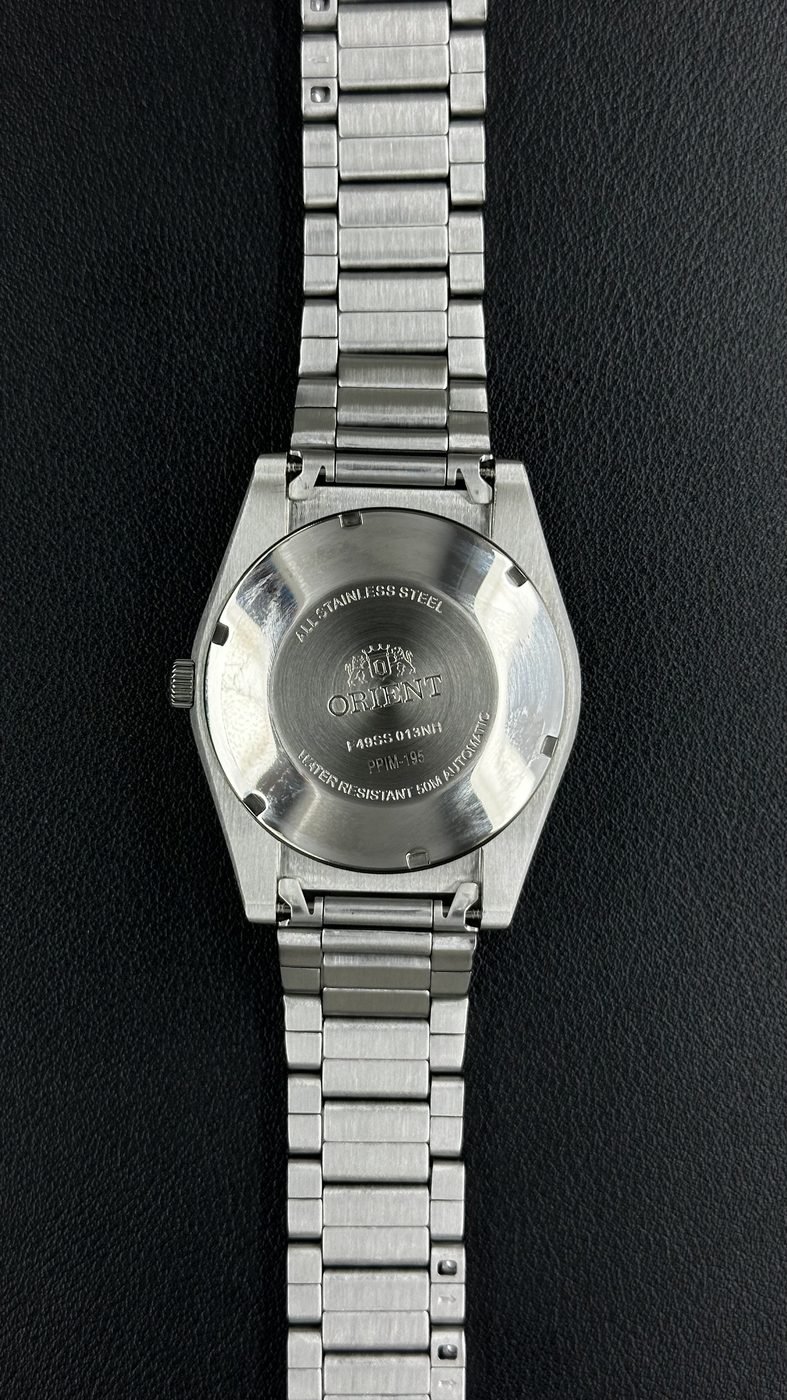 Orient 3 Estrelas Automático Verde Calendário Duplo