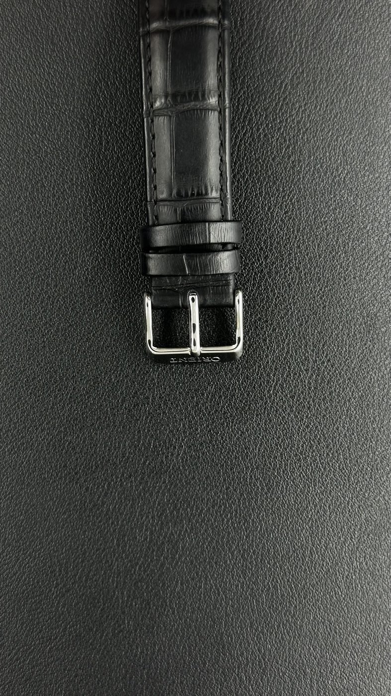 Orient Bambino V7 Automático Preto Couro