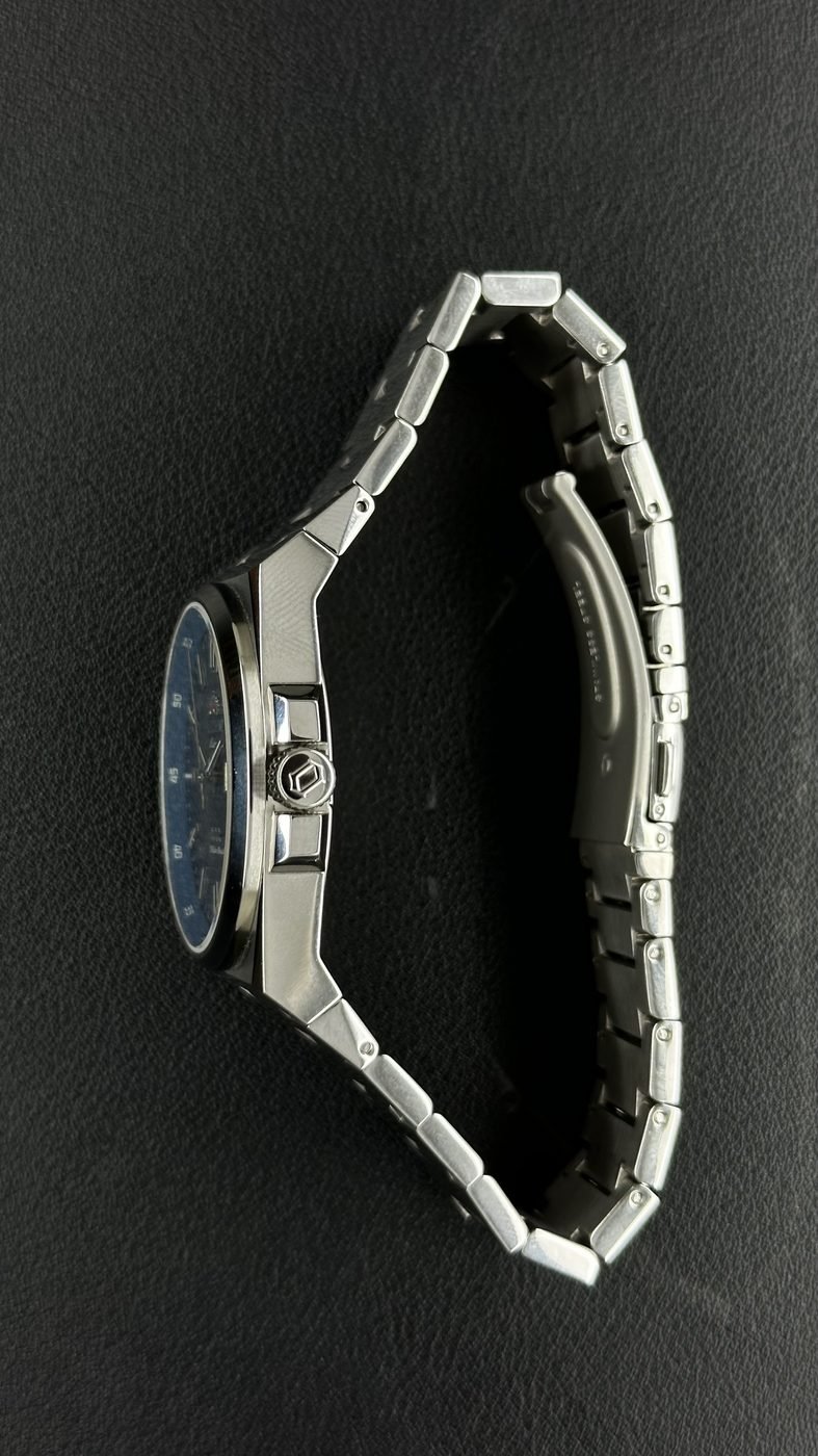 Orient Elegance 3 Estrelas Automático Azul Bracelete Integrado