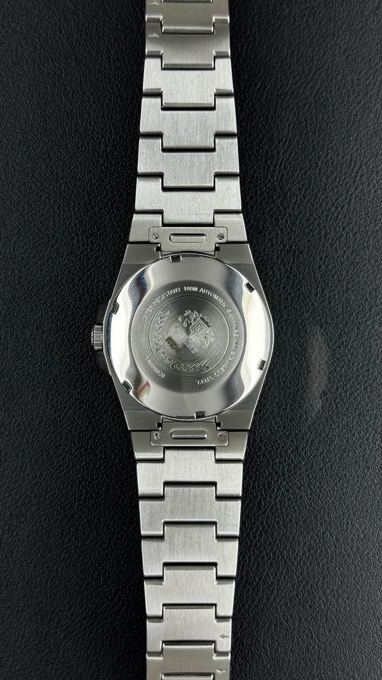 Orient Elegance 3 Estrelas Automático Preto Bracelete Integrado