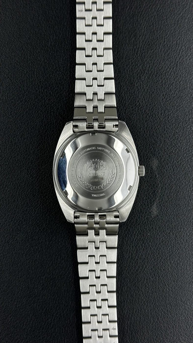Orient Heritage 3 Estrelas Automático Azul Safira