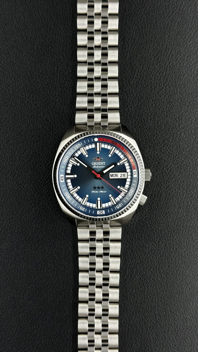 Orient Heritage 3 Estrelas King Diver Automático Azul