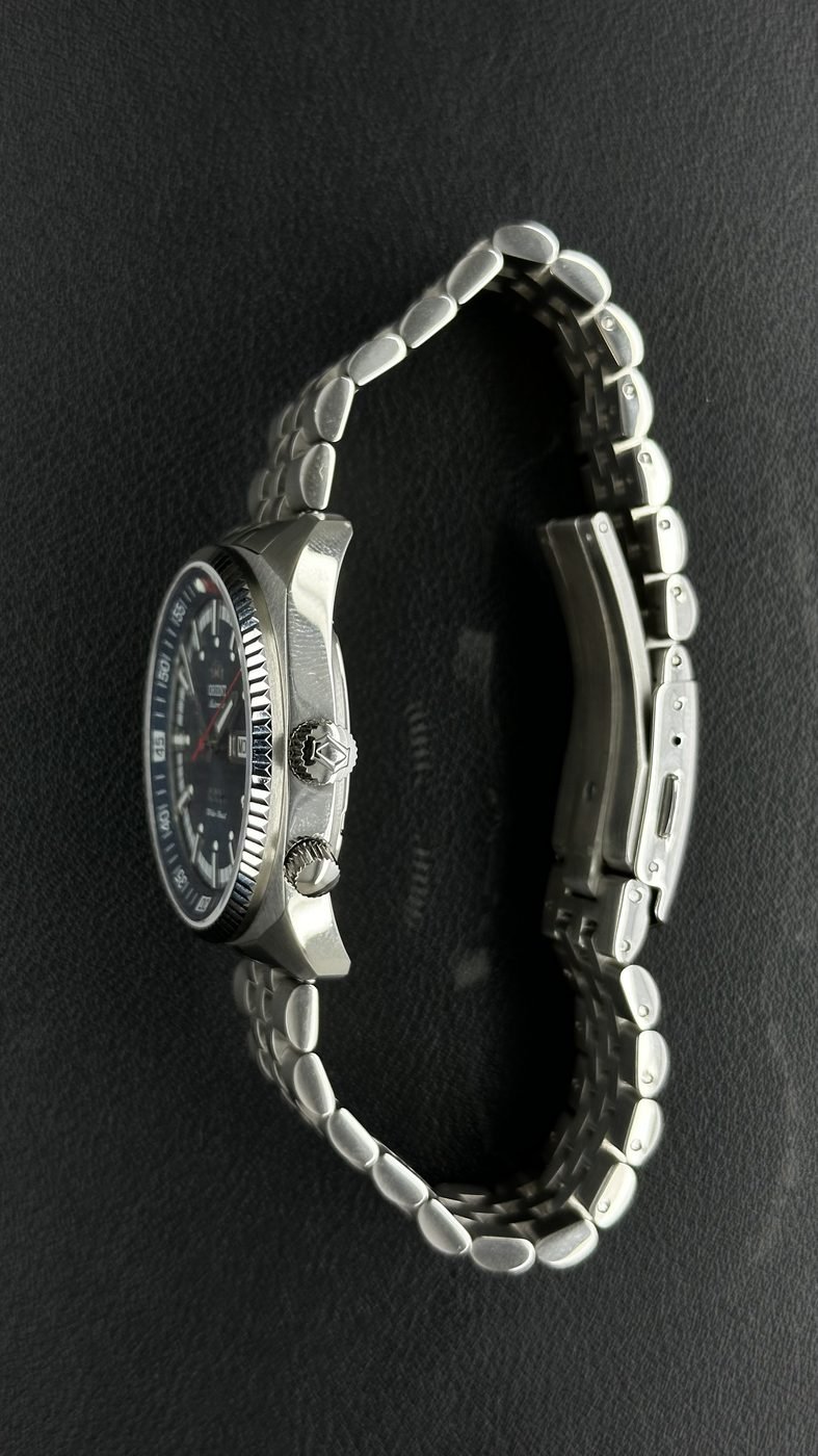 Orient Heritage 3 Estrelas King Diver Automático Azul