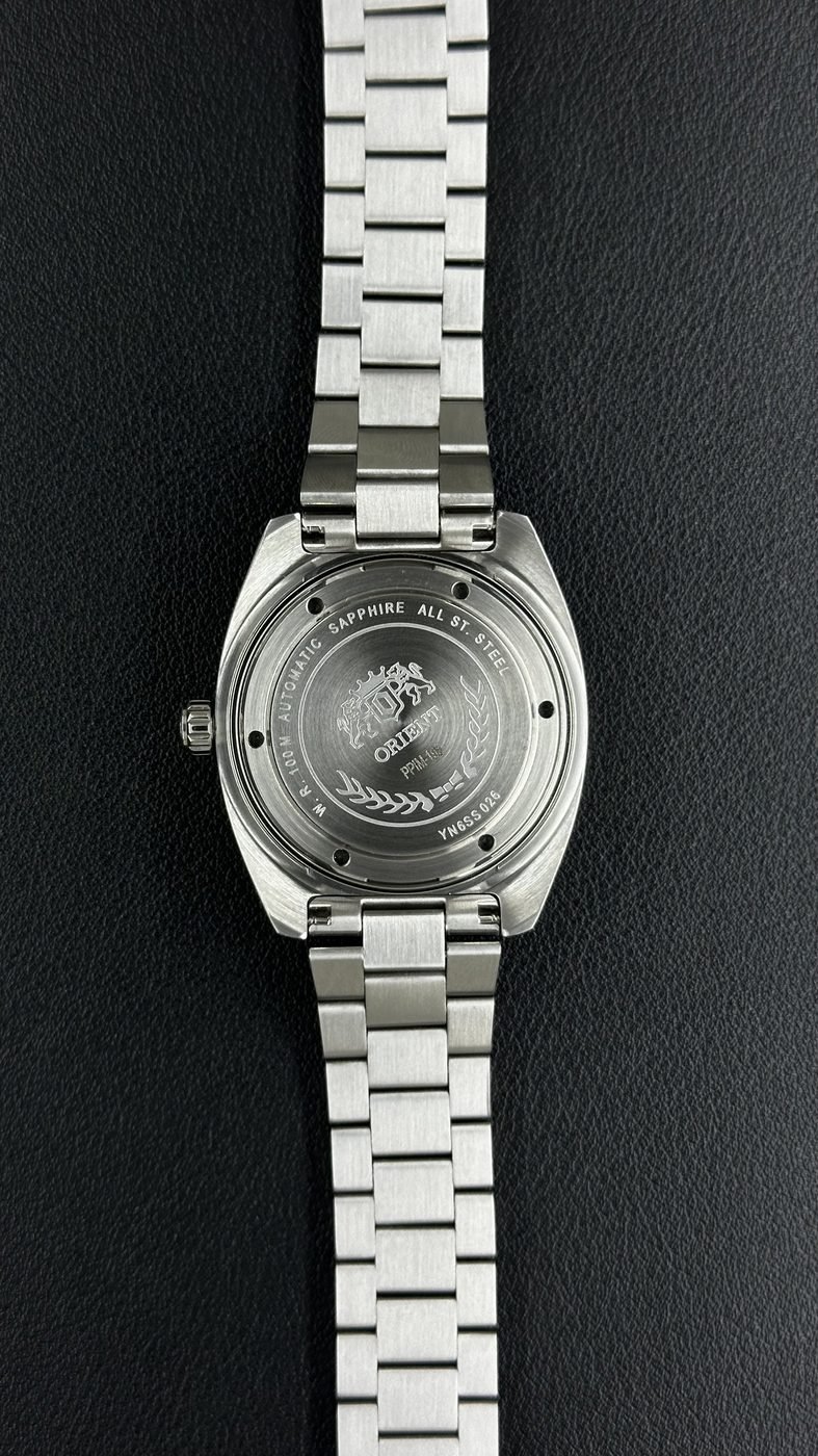 Orient Heritage 3 Estrelas Automático Preto (Bizel Canelado)