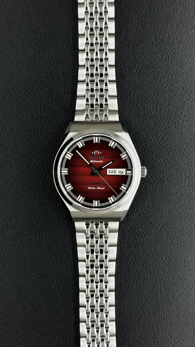 Orient Heritage 3 Estrelas Automático Vermelho