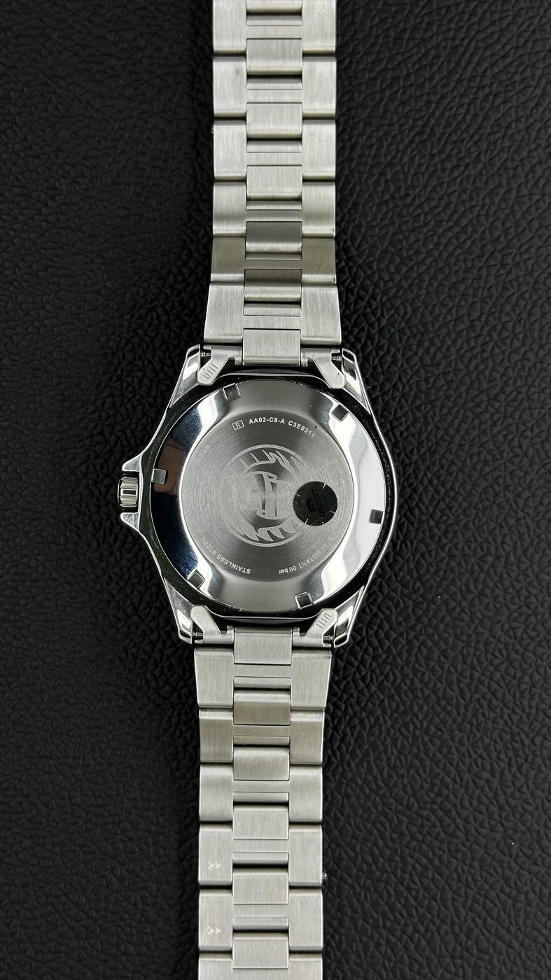 Orient Mako Ray II Automático Diver Laranja Aço 200m