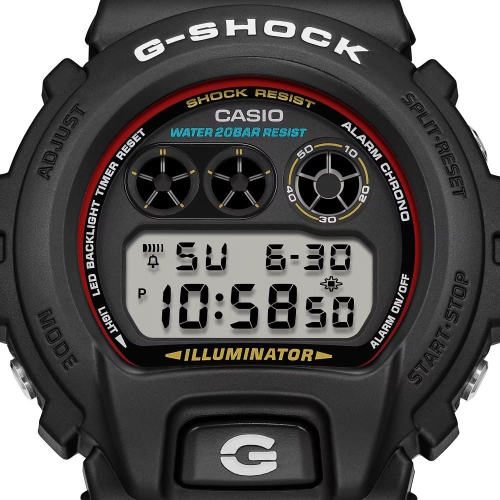 G-Shock DW-6900RL-1DR Triple Graph Retrô