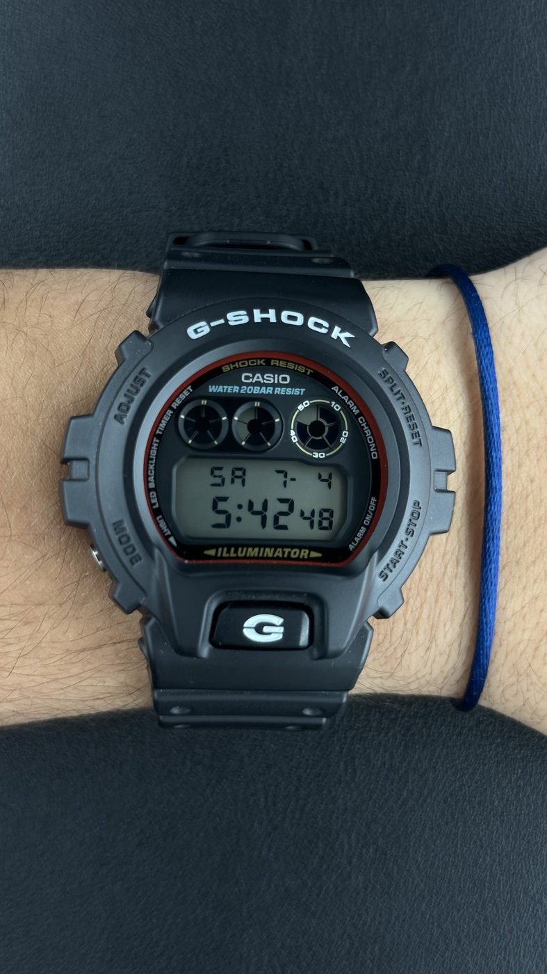 G-Shock DW-6900RL-1DR Triple Graph Retrô
