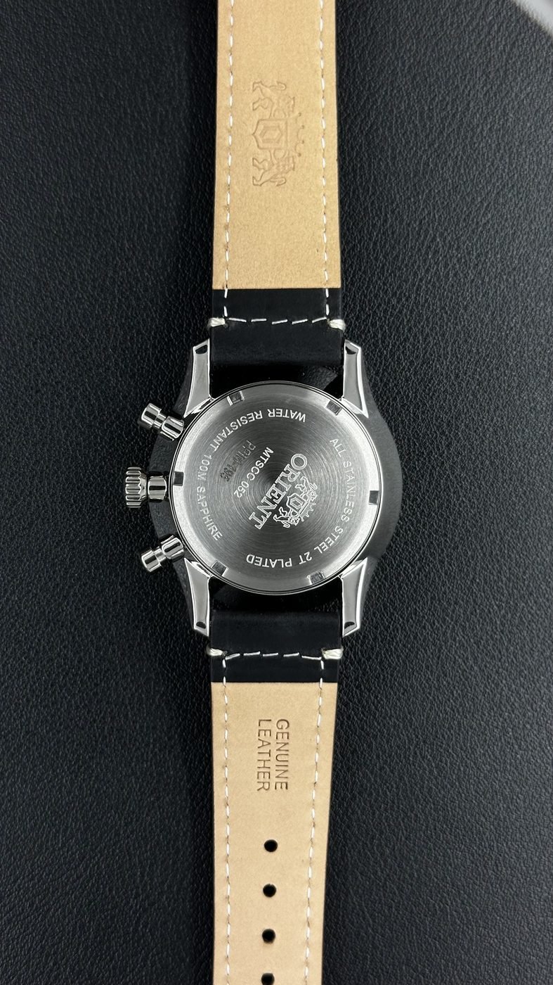 Orient Solartech Elite Elegance Solar Preto e Rosé Couro