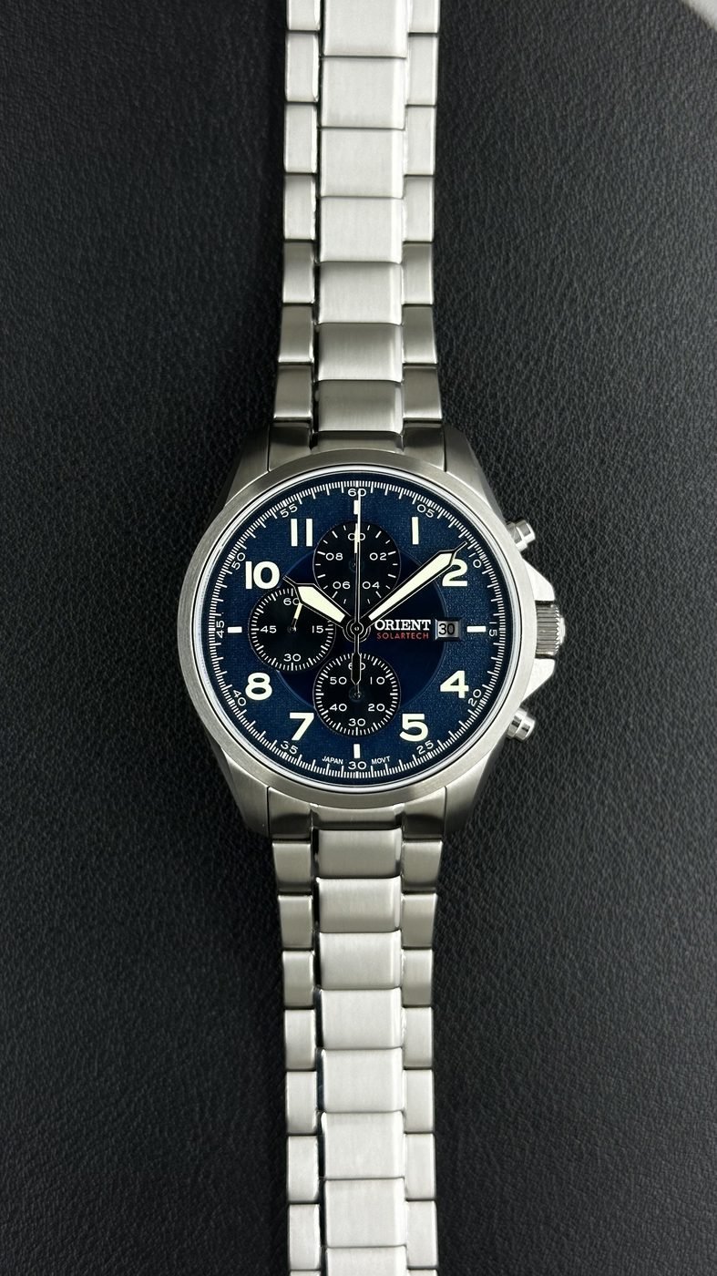 Orient Solartech Elite Land Solar Azul