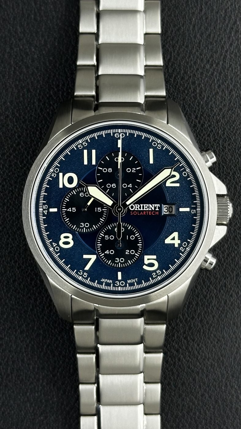 Orient Solartech Elite Land Solar Azul