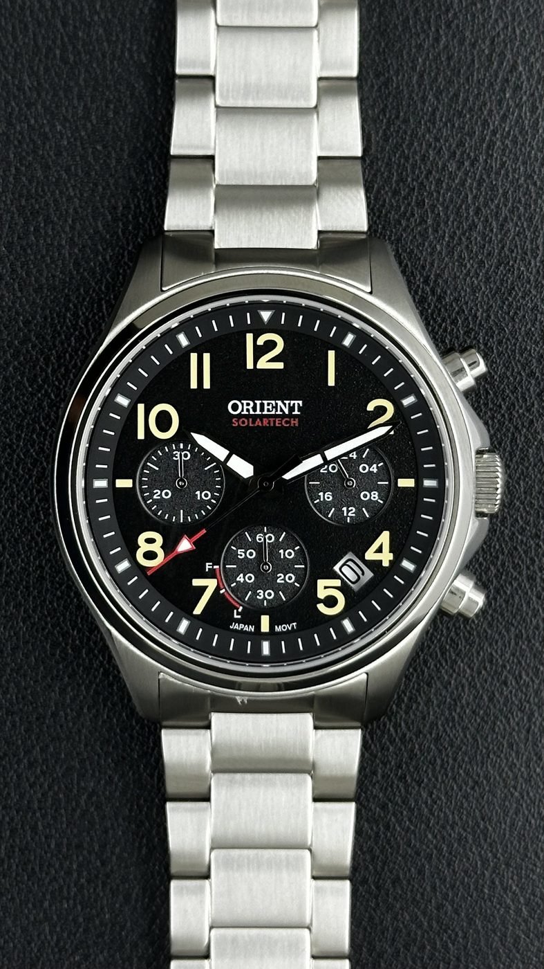 Orient Solartech Elite Land Solar Preto