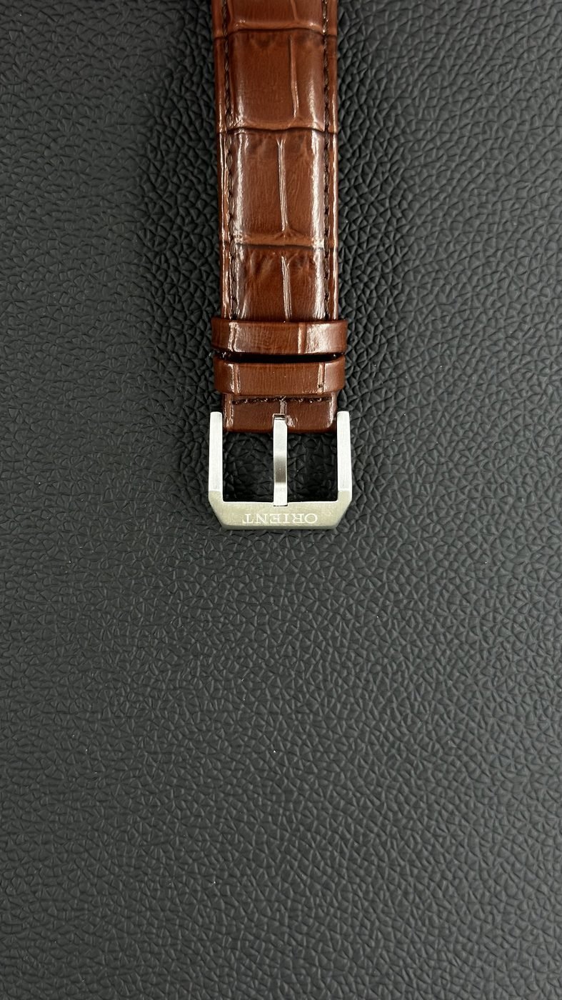 Orient Special Calibers Automático Azul Couro