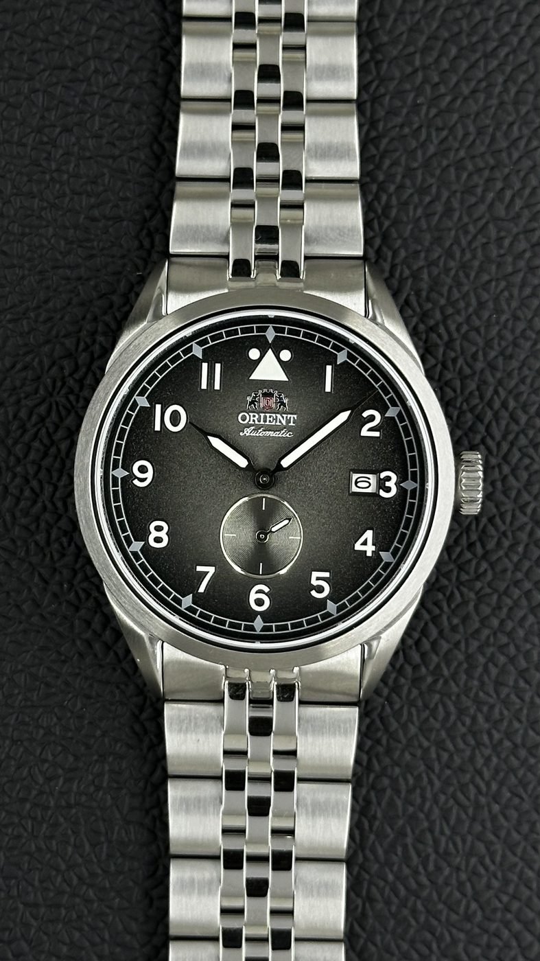 Orient Special Calibers Pilot Automático Cinza / Preto