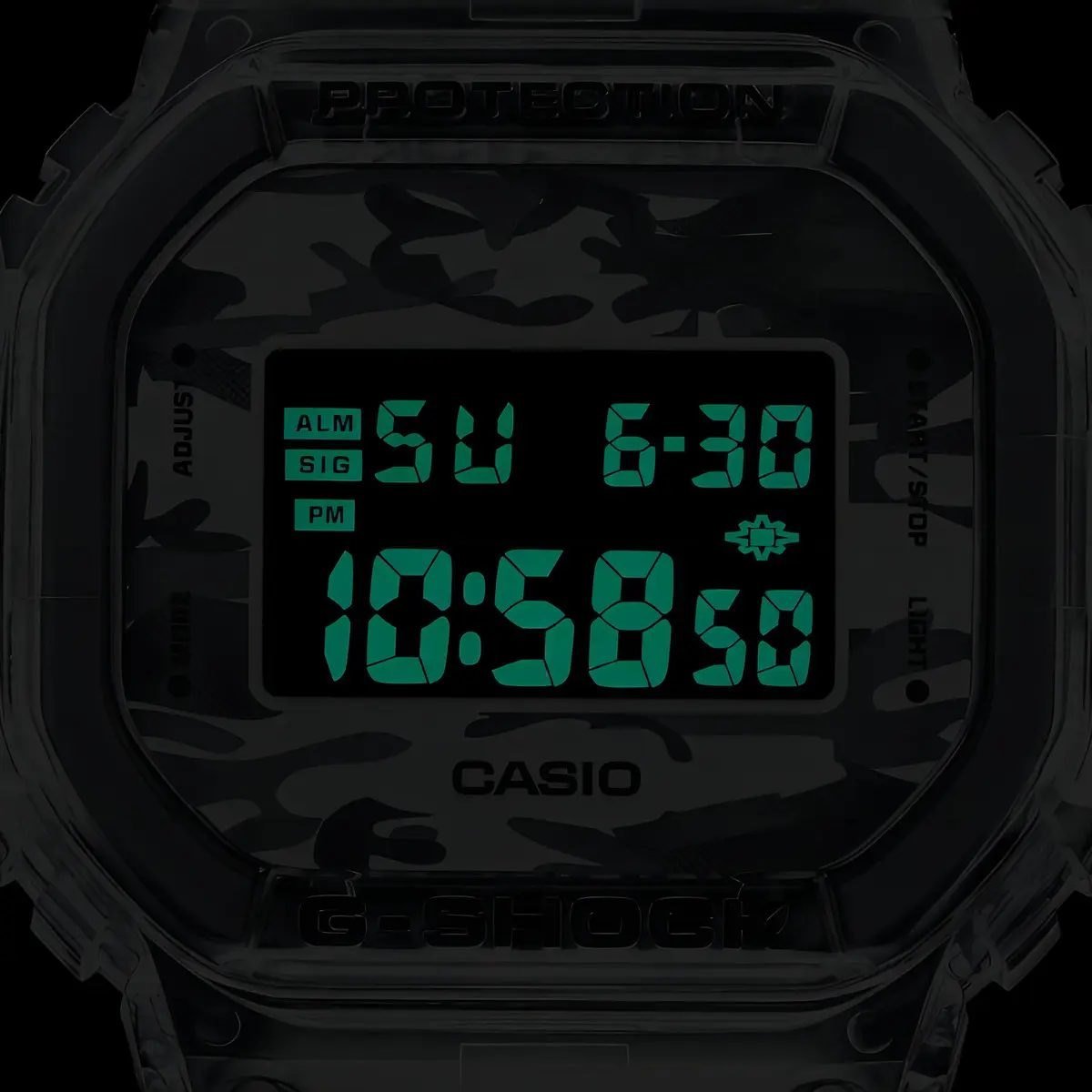 G-Shock DW-5600SKC-1DR Skeleton Edição Especial