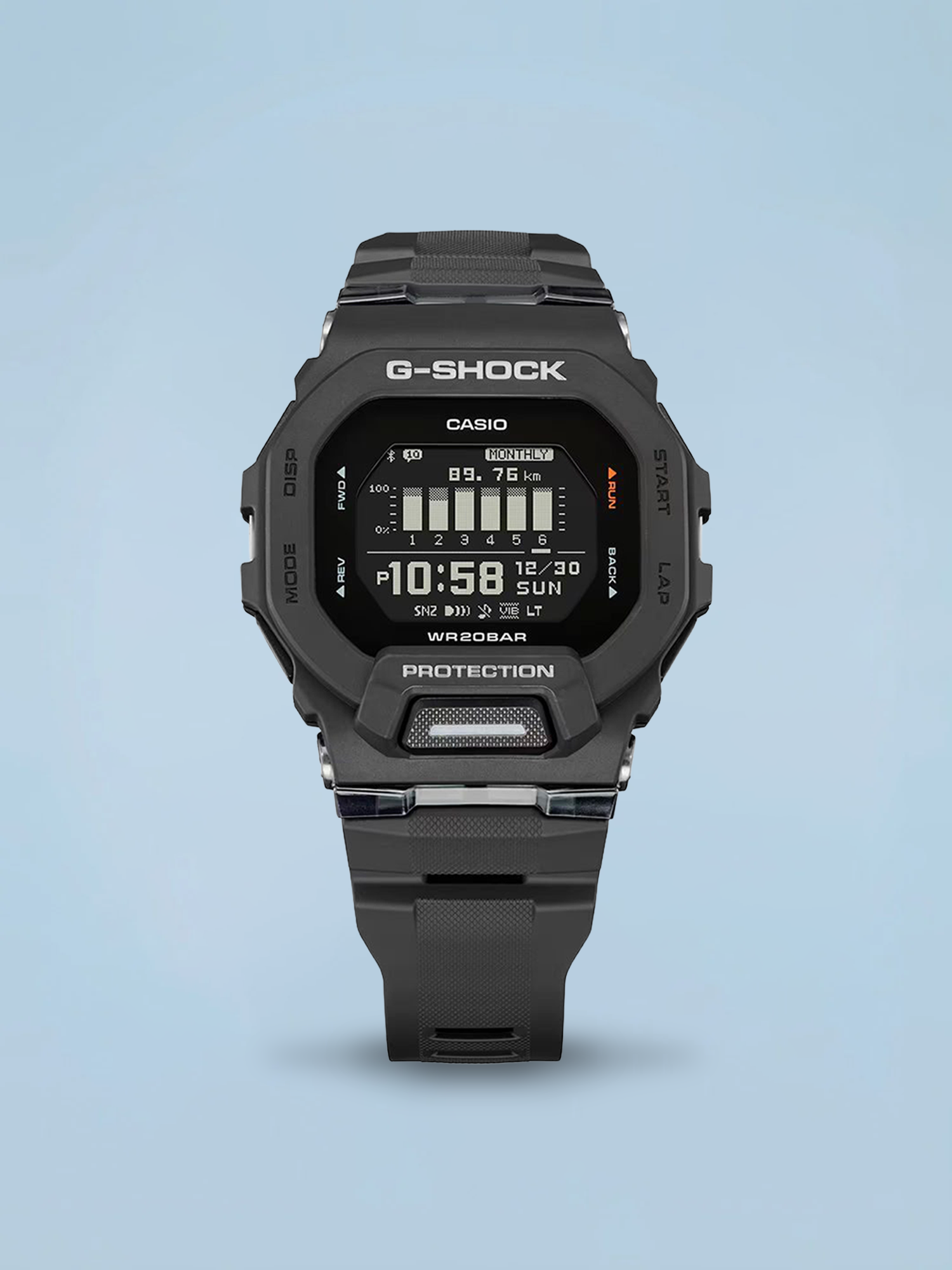 G-Shock G-Squad GBD-200 Contador de Passos Bluetooth Preto