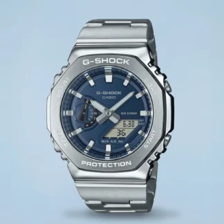 Relógio G-Shock G-Steel Aço Analógico-Digital Azul