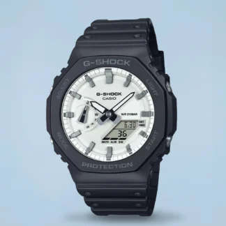 Relógio G-Shock GA-2100 Branco "CasiOak"
