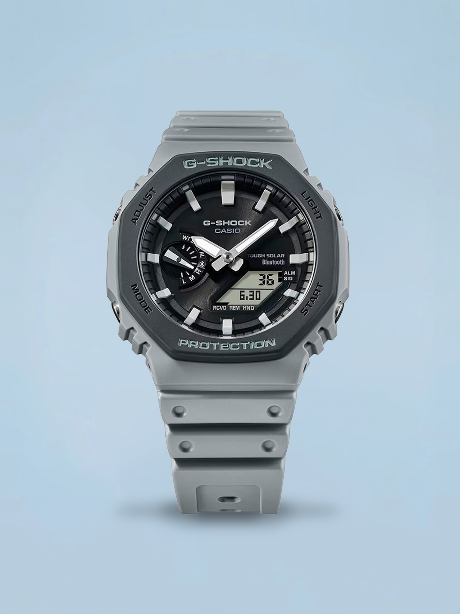 G-Shock GA-B2100LUU-8ADR Tough Solar Bluetooth Cinza "CasiOak"