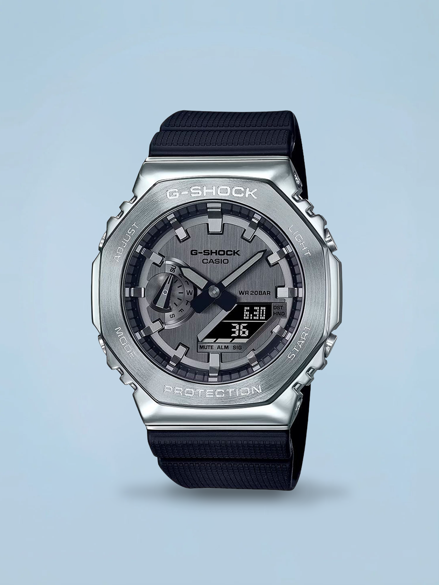 G-Shock GM-2100-1ADR G-Steel Bezel de Aço 200m