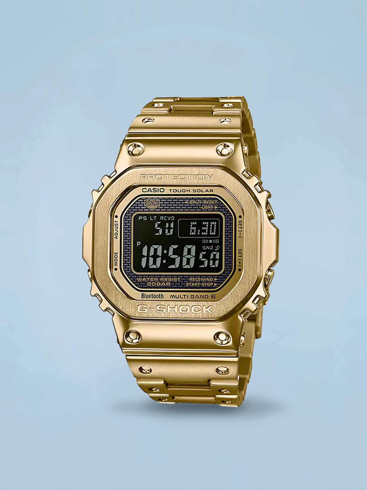 G-Shock GMW-B5000GD-9 Full Metal Gold Tough Solar Bluetooth