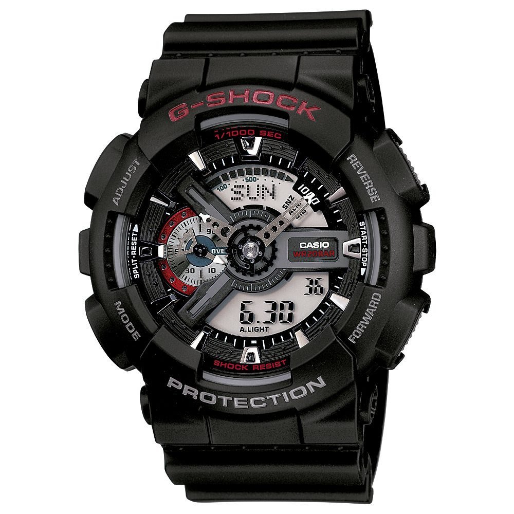 G-Shock GA-110-1ADR Analógico-Digital Preto