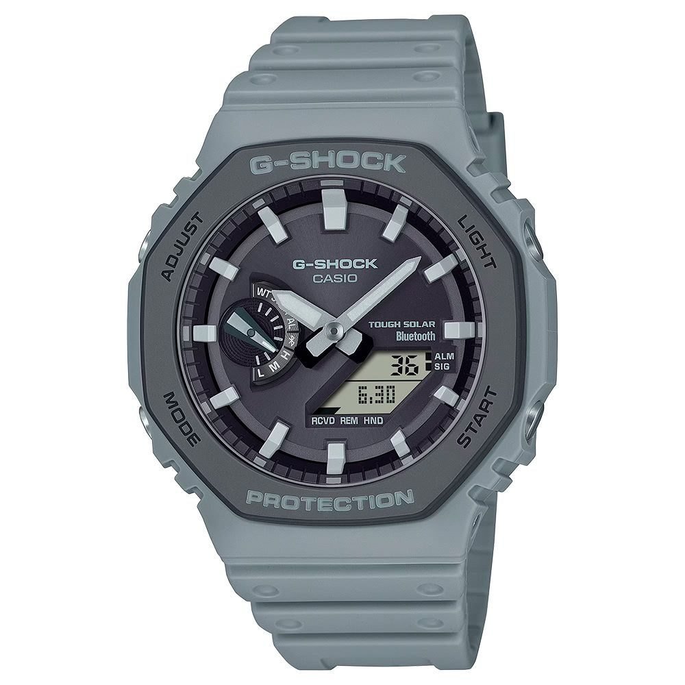 G-Shock GA-B2100LUU-8ADR Tough Solar Bluetooth Cinza "CasiOak"