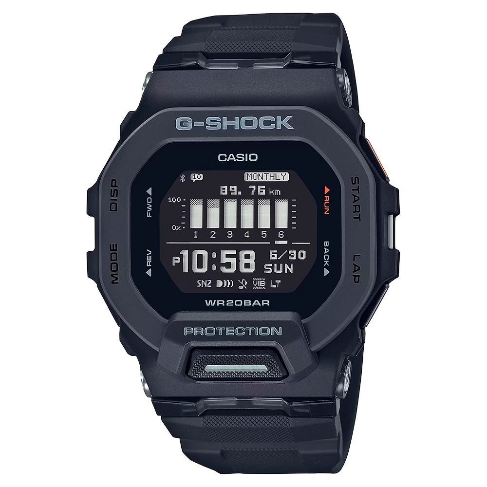 G-Shock G-Squad GBD-200 Contador de Passos Bluetooth Preto