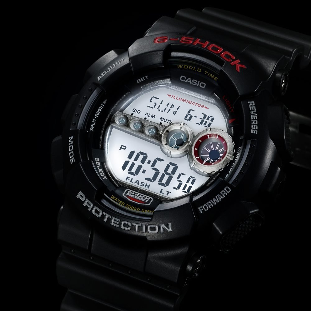 G-Shock GD-100-1ADR Digital Preto