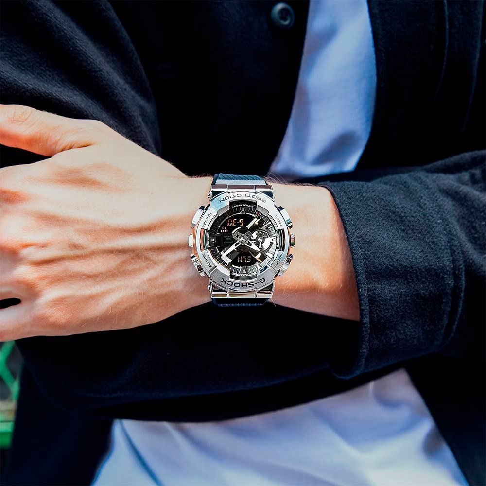 G-Shock G-Steel GM-110-1ADR Analógico-Digital Prata