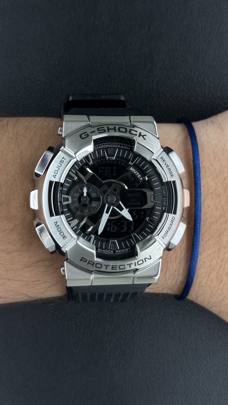 G-Shock G-Steel GM-110-1ADR Analógico-Digital Prata