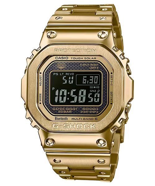 G-Shock GMW-B5000GD-9 Full Metal Gold Tough Solar Bluetooth