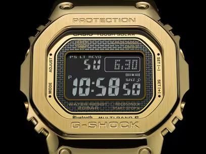 G-Shock GMW-B5000GD-9 Full Metal Gold Tough Solar Bluetooth