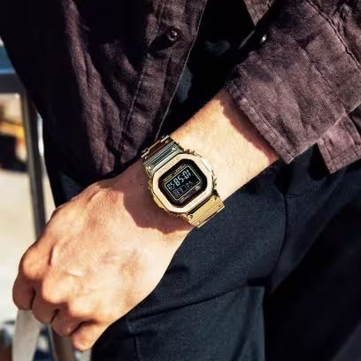 G-Shock GMW-B5000GD-9 Full Metal Gold Tough Solar Bluetooth