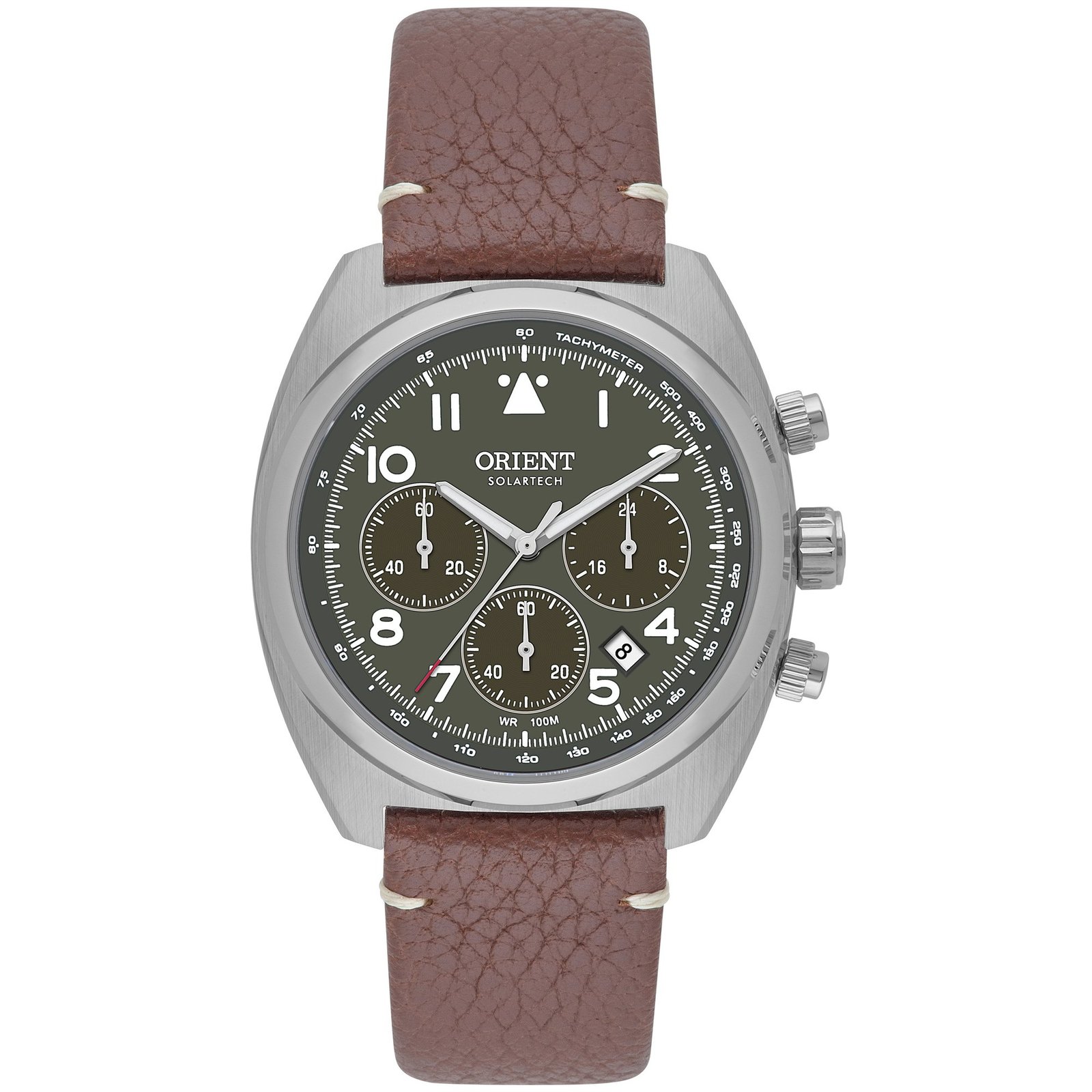 Orient Solartech Elite Air Solar Verde Couro