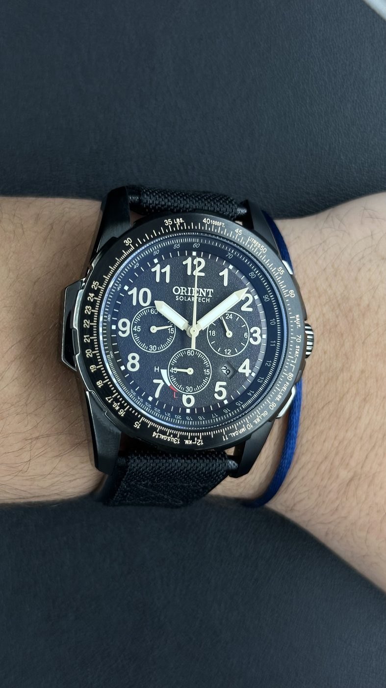 Orient Solartech Elite Air Solar All Black