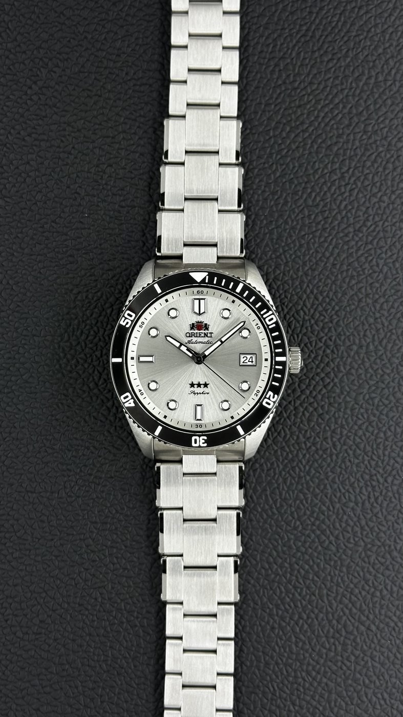 Orient Sport Sea 39mm 3 Estrelas Automático Branco