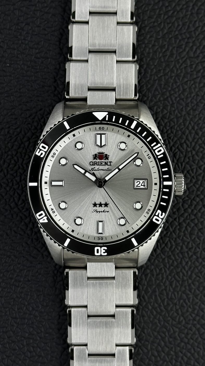 Orient Sport Sea 39mm 3 Estrelas Automático Branco