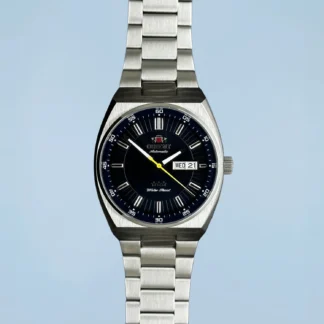 Relógio Orient 3 Estrelas Automático Azul Calendário Duplo