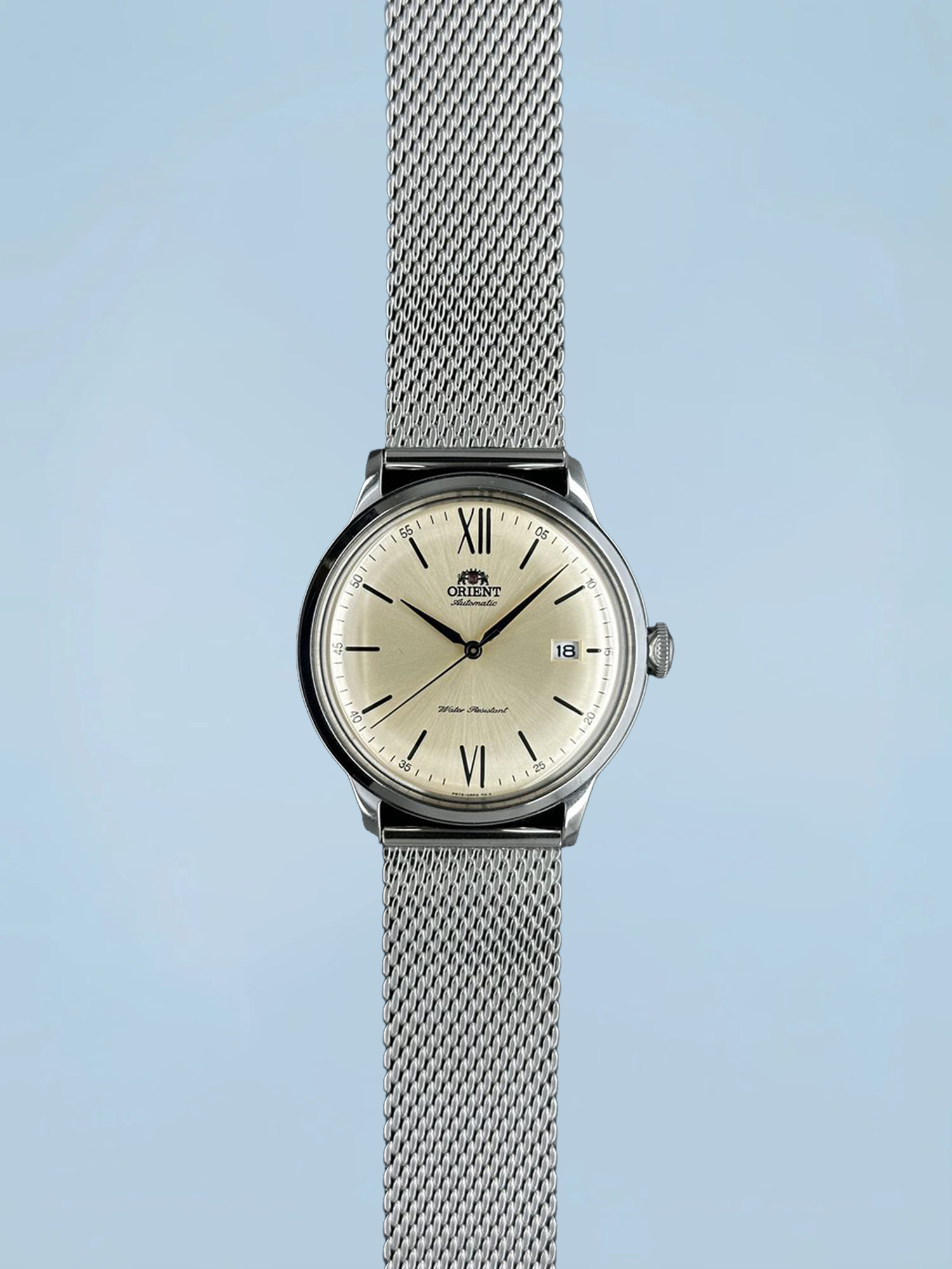 Orient Bambino V6 Automático Preto Couro