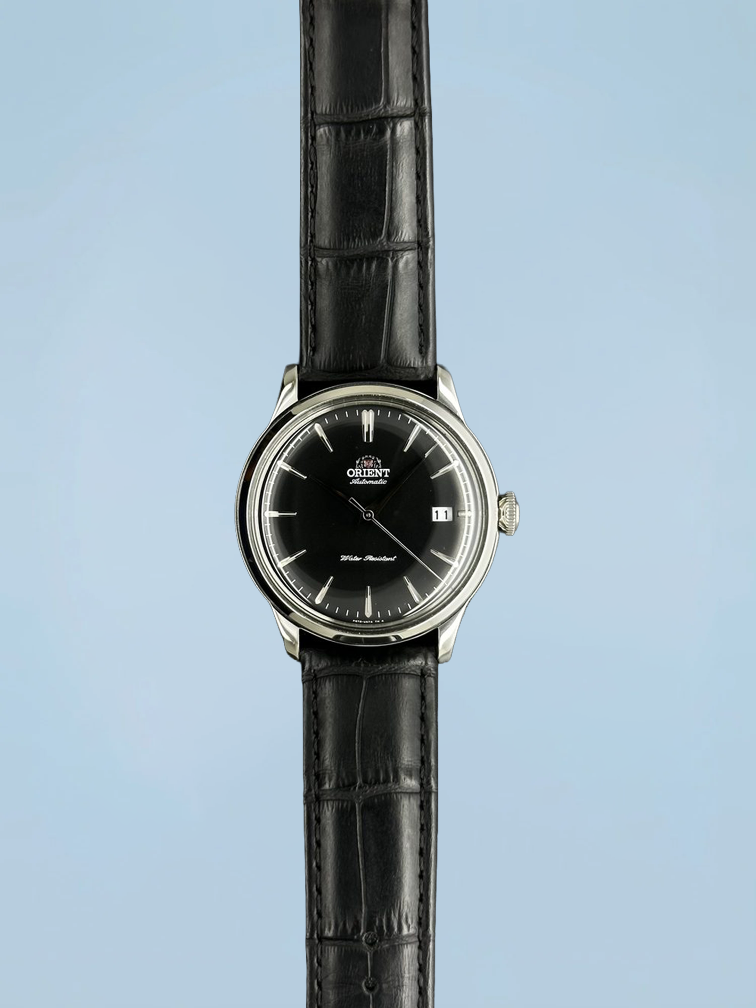 Orient Bambino V7 Automático Preto Couro